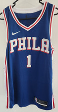 NIKE NBA Jersey Harden 1 Medium Philadelphia 76ers Blue Icon Edition BNWT