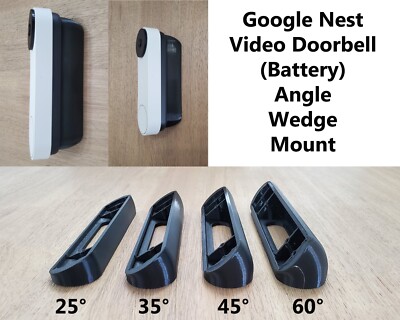 Mounting Bracket Nest Doorbell Angle Bracket Adjustable Angle