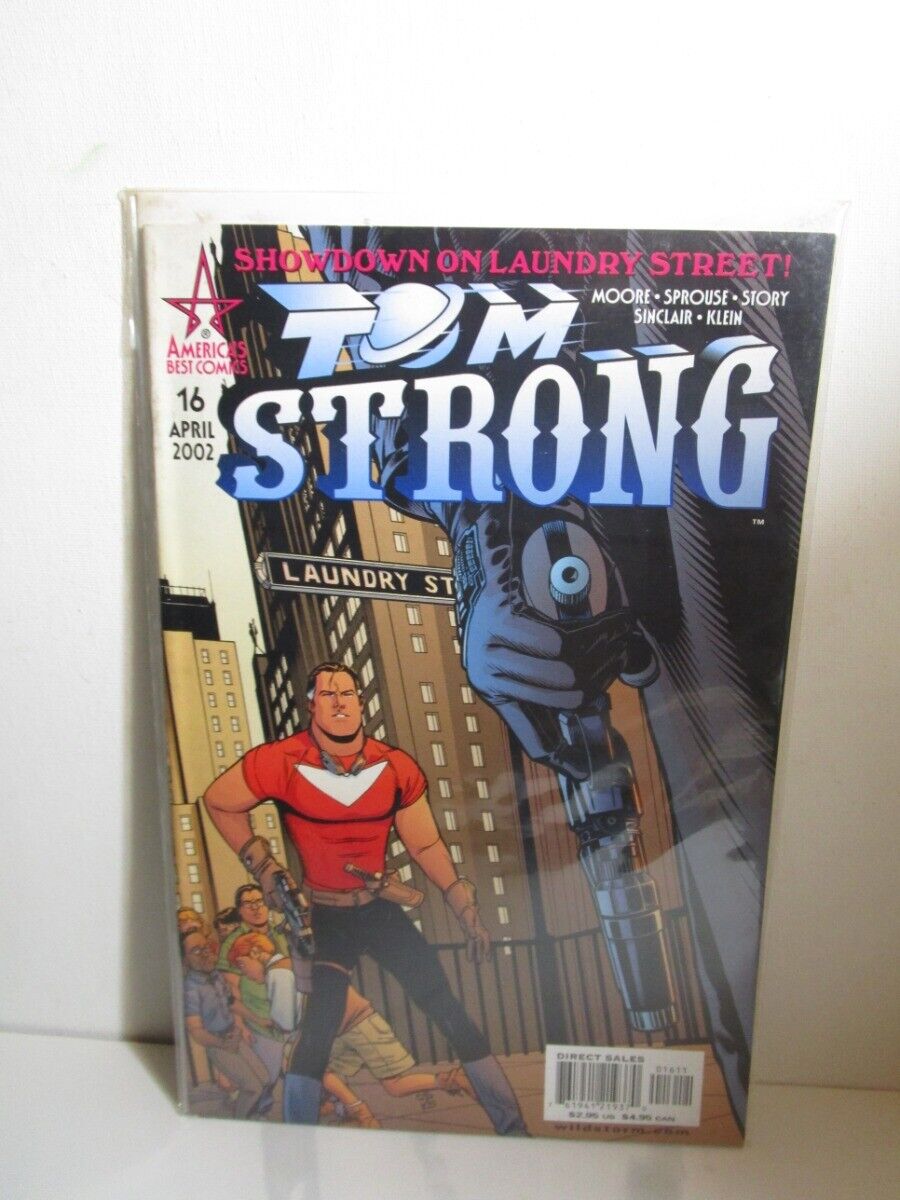Tom Strong #16 Showdown Alan Moore 2002 America's Best Comics Wildstorm-