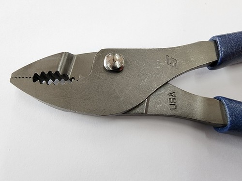 Herramientas Snap-on EE. UU. NUEVO 2 piezas AZUL ELÉCTRICO 8" y 6" Juego de alicates para juntas deslizantes 47ACF 46ACF - Imagen 8 de 12