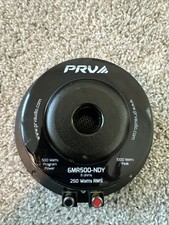 1x Prv Audio 6mr500-ndy Midrange Neodymium 6.5" Speaker 8 Ohm Pro Audio 500w