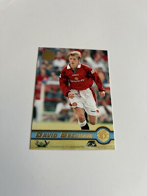 スポーツ選手 MERLIN PREMIER GOLD BECKHAM PSA 8 David Beckham 1996/97 Merlin Premier Gold #92 Rookie