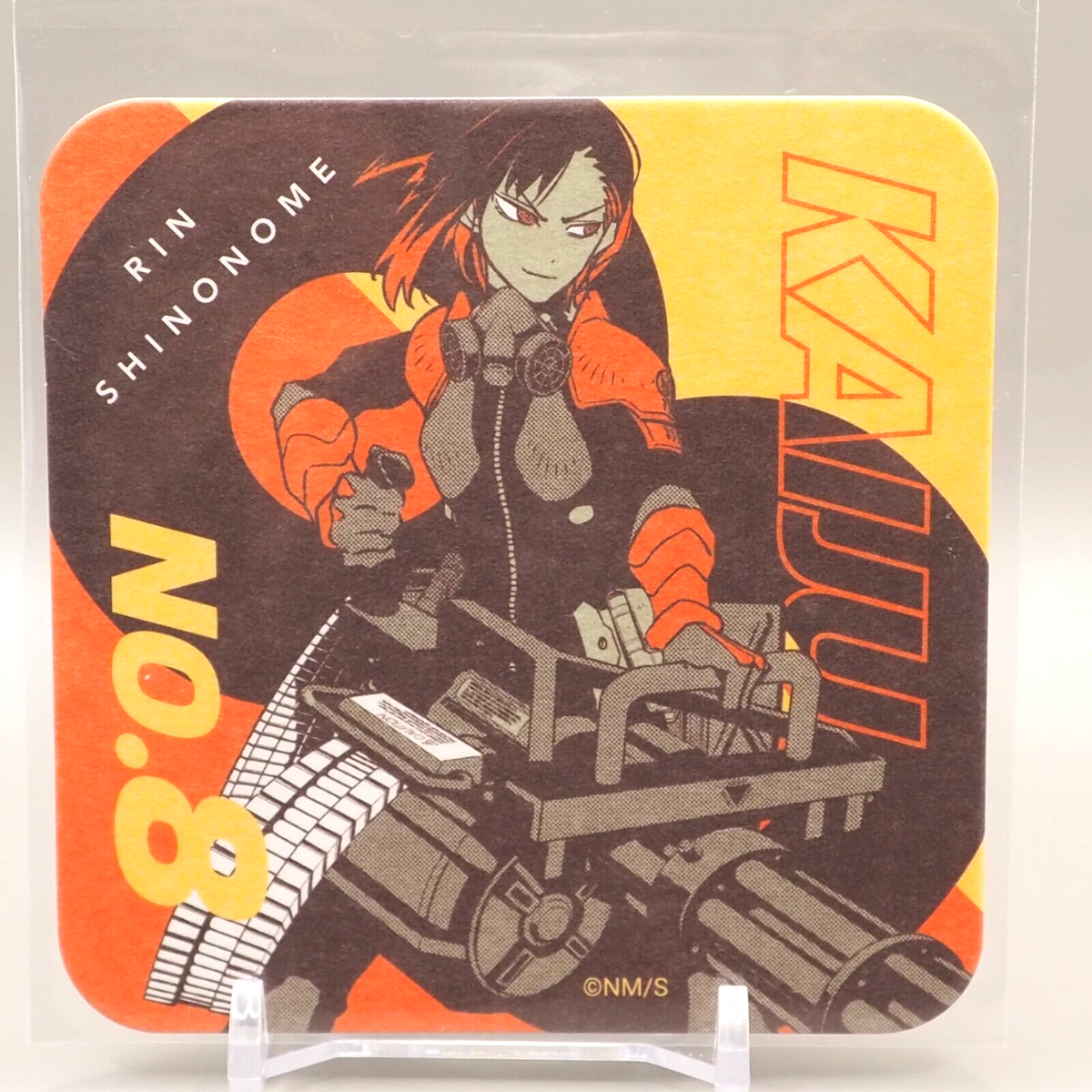 Rin Shinonome Kaiju No. 8 Art Coaster Jump Shueisha Anime