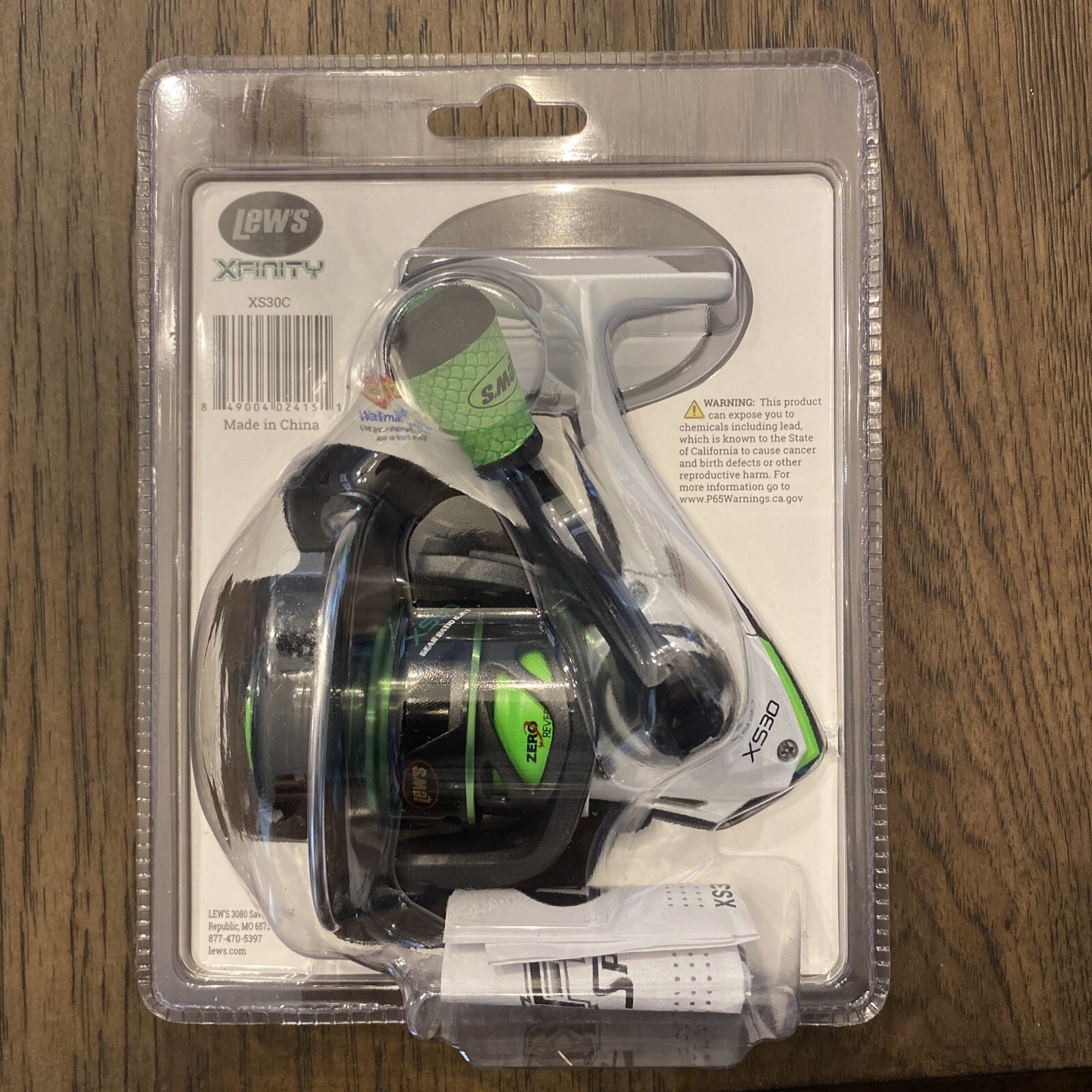 BRAND NEW Lew's Xfinity XS30 6.2:1 Gears 8 Bearings Speed Spin Fishing Reel NICE