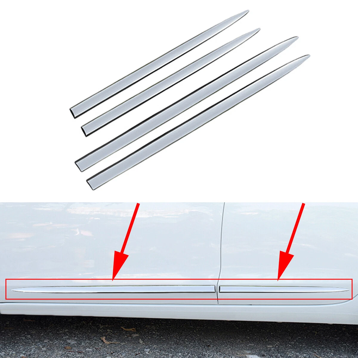 Chrome molding sale for cars