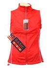 US Basic Cromwell Ladies Soft Shell Body Warmer Gilet Red Reflective Strips