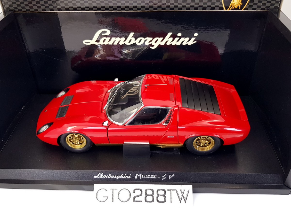 Kyosho 1:18 scale Lamborghini Miura P400 SV(Red) 08313R *Diecast