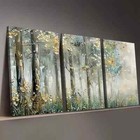 3pcs  Stunning Modern Abstract Nature Paintings Wall Art Canvas Framed 50x70cm