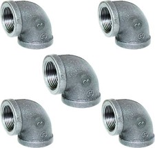300LB XH Malleable Iron 1/4" FIP Elbow, Galvanized 90 Degree Elbow Pipe Fitting