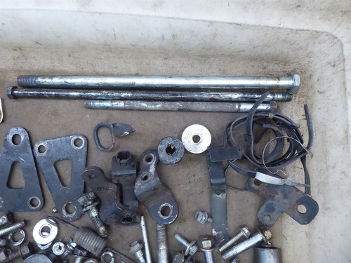 1979 Kawasaki KZ400 LTD K829) misc bike bolts parts mounts brackets - Picture 12 of 12