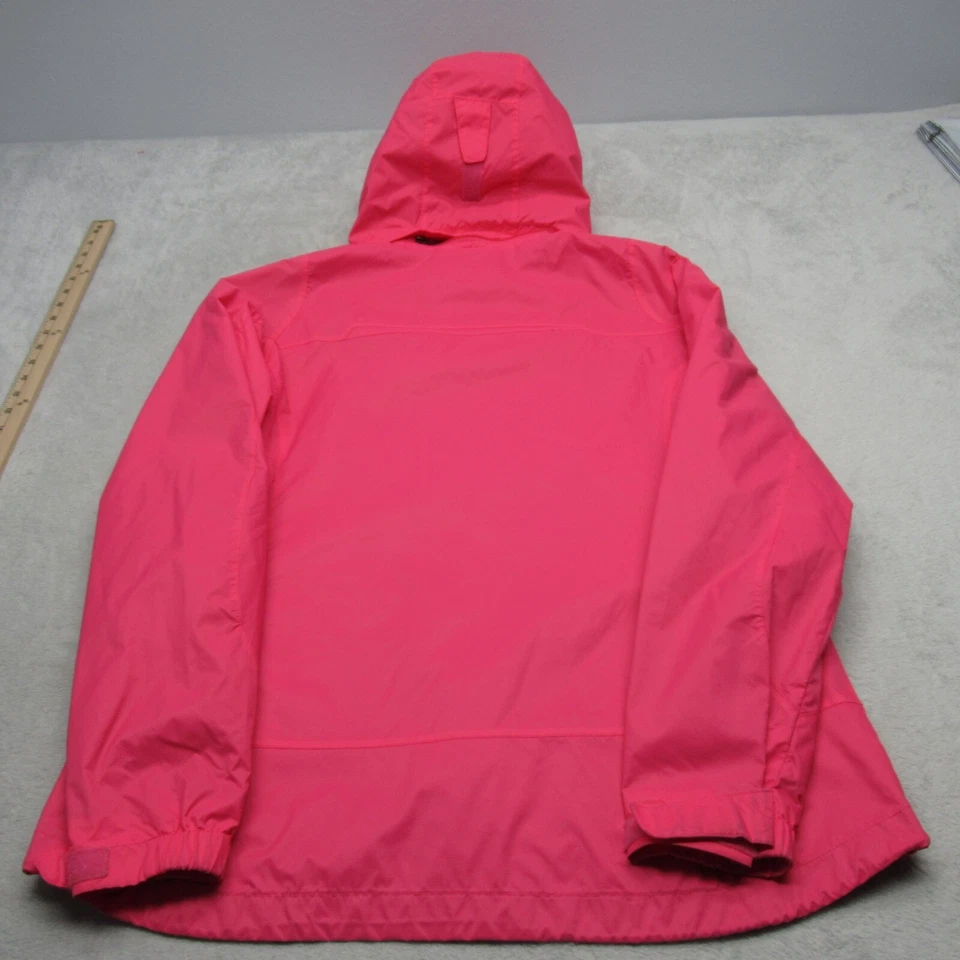 Columbia Jacket Womens Large Pink Full Zip Hooded Interchange Rain 3 In 1 Shell - Image 3 of 4