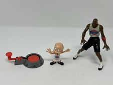 Vtg Space Jam Michael Jordan & Elmer Fudd Figure Playmates