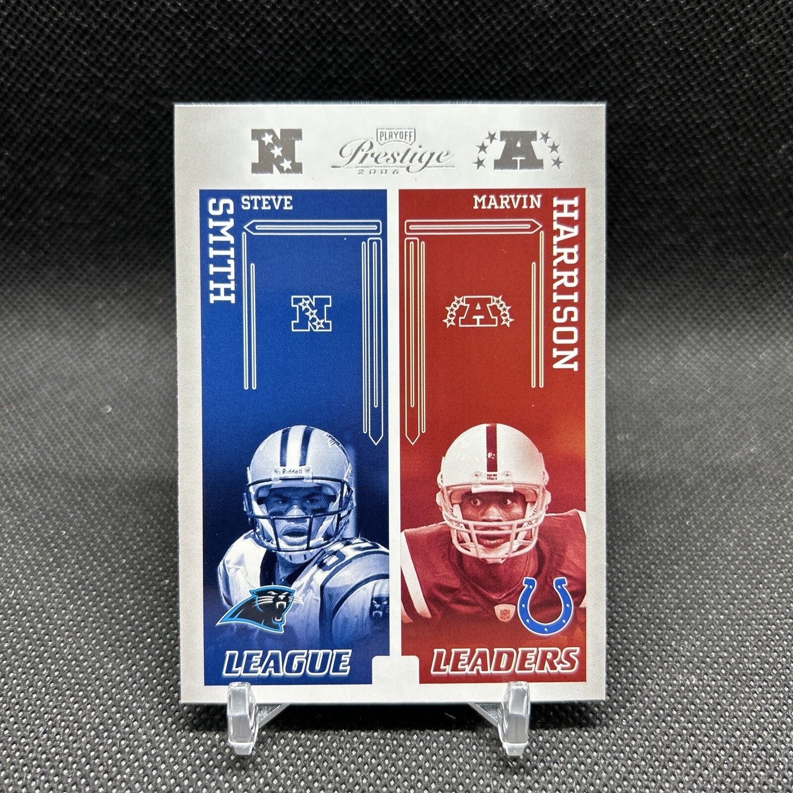 2006 Playoff Prestige League Leaders Steve Smith/Marvin Harrison #LL-29
