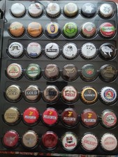 lot C de 42 capsules de BIERE non pliees collection diverse