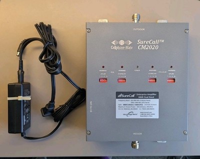 SureCall Dual Band In-Building Amplifier CM2020 w/ AC Adapter