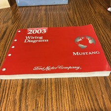2003 Ford Mustang Factory Wiring Diagrams Manual