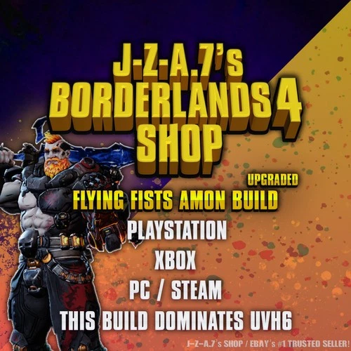 Borderlands 4✨ FLYING FISTS AMON MELEE MANTRA BUILD BL4 GEAR ✅PC-PS-XBOX✨MOXSY