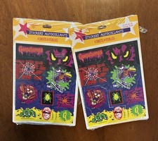 Lot of 2 Vintage Goosebumps Sticker Sheets Packs R.l. Stein New Ambassador 1995