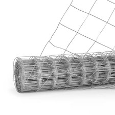 5 Ft. X 100 Ft. 16-Gauge Welded Wire Fence with 4 In. X 4 In. Mesh