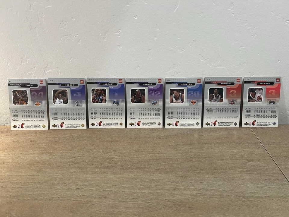 2002-03 Upper Deck Lego Sports - Combination Multiple Cards - Image 2 of 4