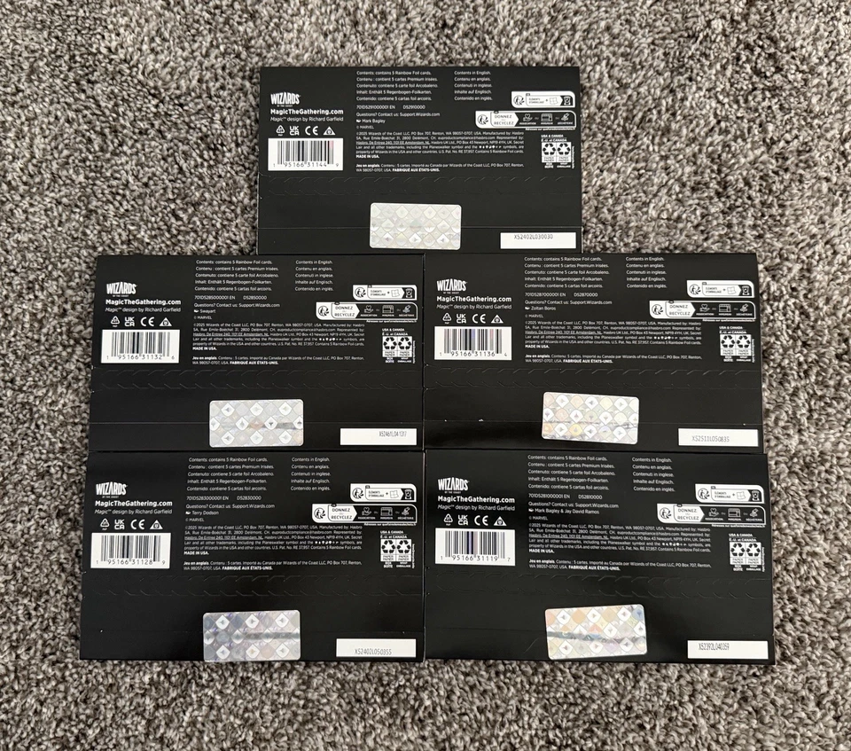 MTG Secret Lair x Marvel’s Spider-Man The Foil Web-Slinger Bundle SEALED - Image 2 of 3