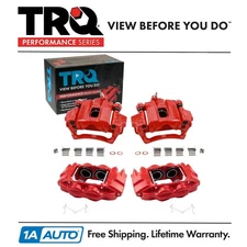 TRQ Performance Brake Caliper Set Performance Fits 10-15 4Runner 10-22 GX460