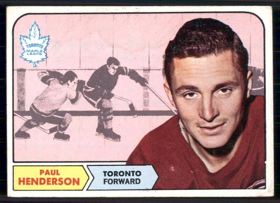1968-69 Topps #127 Paul Henderson
