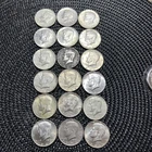 Kennedy Half Dollar 18coin lot  40 % Silver 1965 - 1969 50c Coin lot of 18