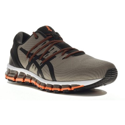 ASICS Men's Gel-Quantum 360 4 Running Shoes, Taupe Black, 7.5