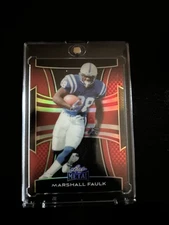2025 Leaf Metal Football Marshall Faulk RED PRISMATIC /25.