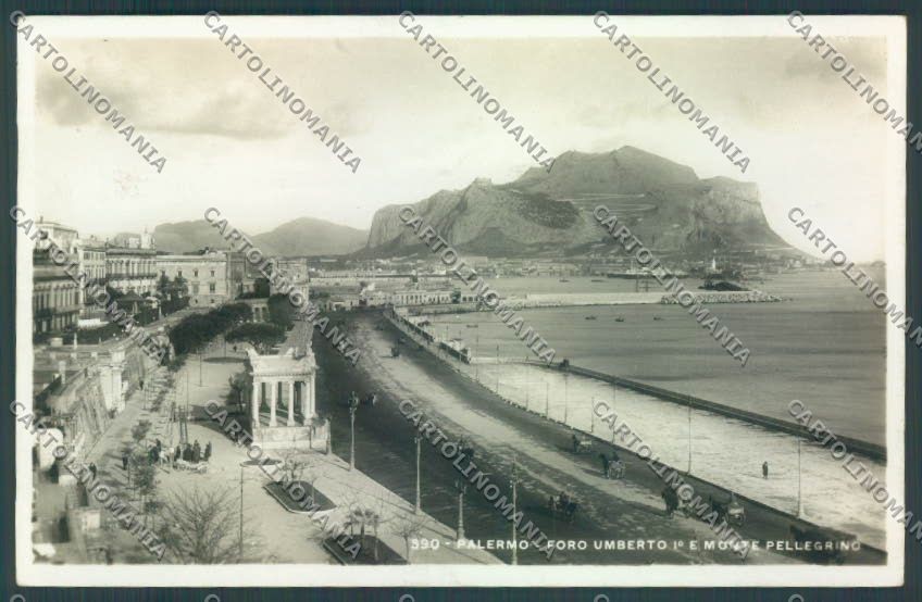 Palermo Città Monte Pellegrino Foto cartolina ZT7934
