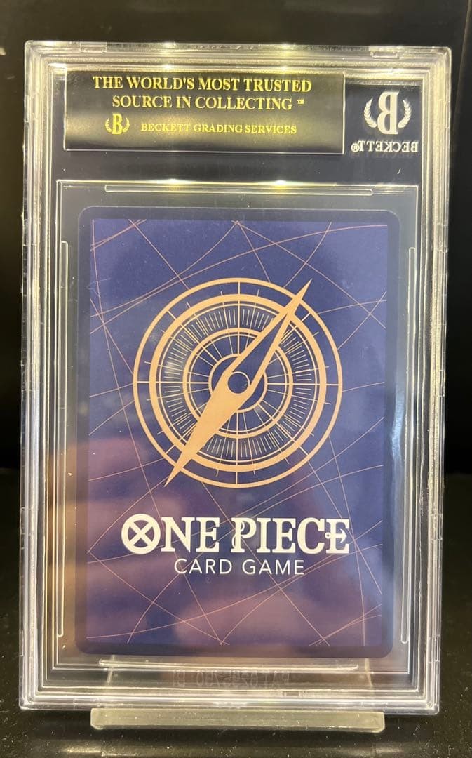 one piece card BGS10 Monkey D. Luffy 2nd Anniversary Black Label