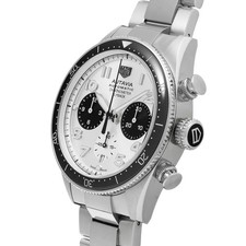 TAG HEUER Autavia Calibre Heuer 02 Flyback Chronograph Chronometer 42mm #W2307 2