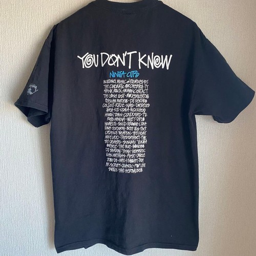 Stussy Men Vtg Ninja Tune X Collaboration T-Shirt Limited Edition Streetwear Ico