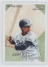 2010 Topps National Chicle Back Pee Wee Reese by Mike Kupka #228 HOF h3a
