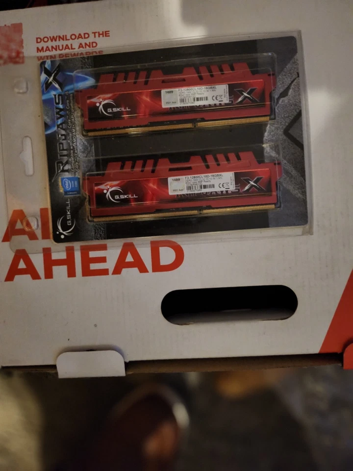 G.SKILL Ripjaws X Series F3-12800CL10D-16GBXL16GB (2 x 8GB) Desktop Memory - Image 2 of 3