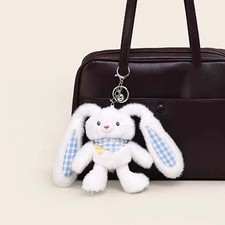 Soft Stuffed Plush Rabbit Pendant 30cm Size Ear Pulling Rabbit  Christmas Gift