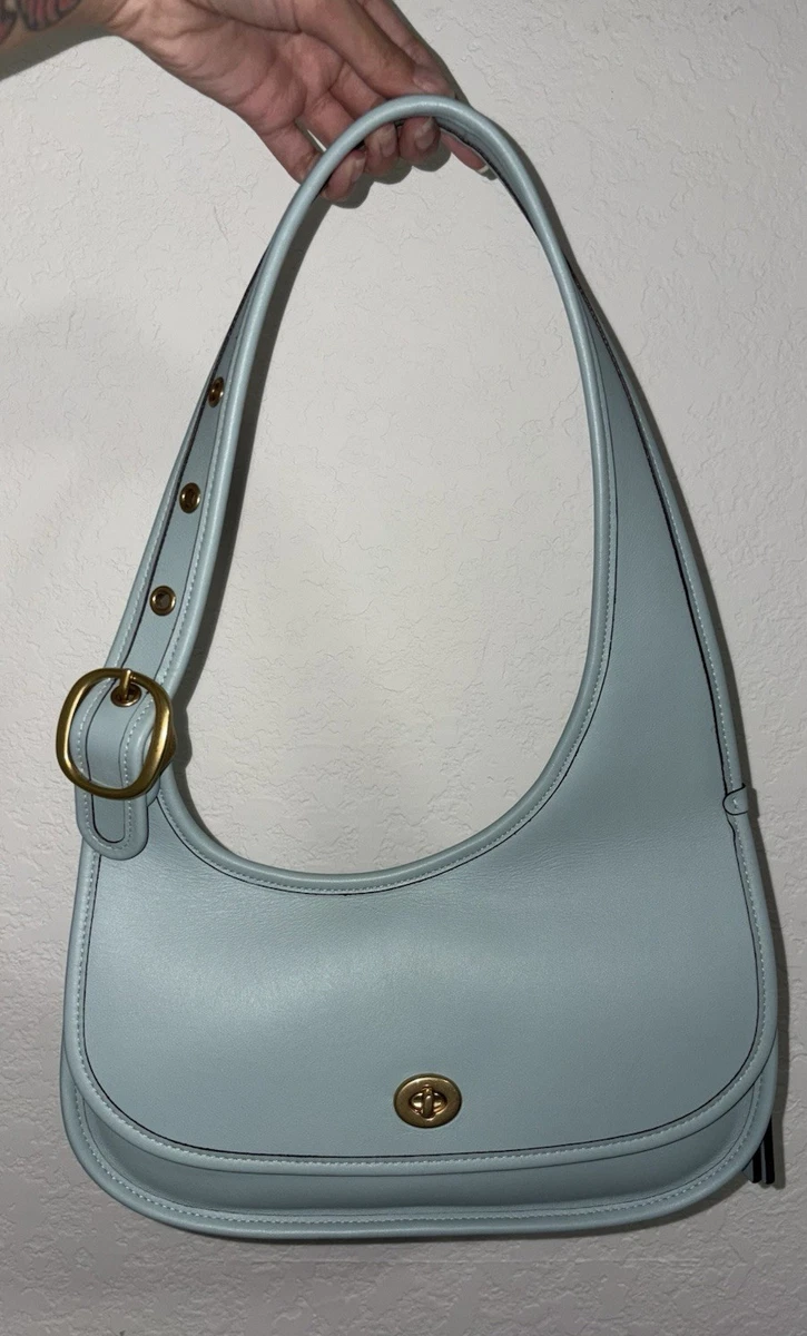 Coach Blue Leather Bags & Handbags for Women for sale | eBay