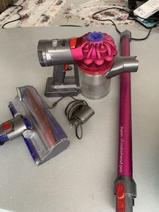 Dyson V7 Motorhead Origin 350W Kabelloser Staubsauger - Blau/Nickel