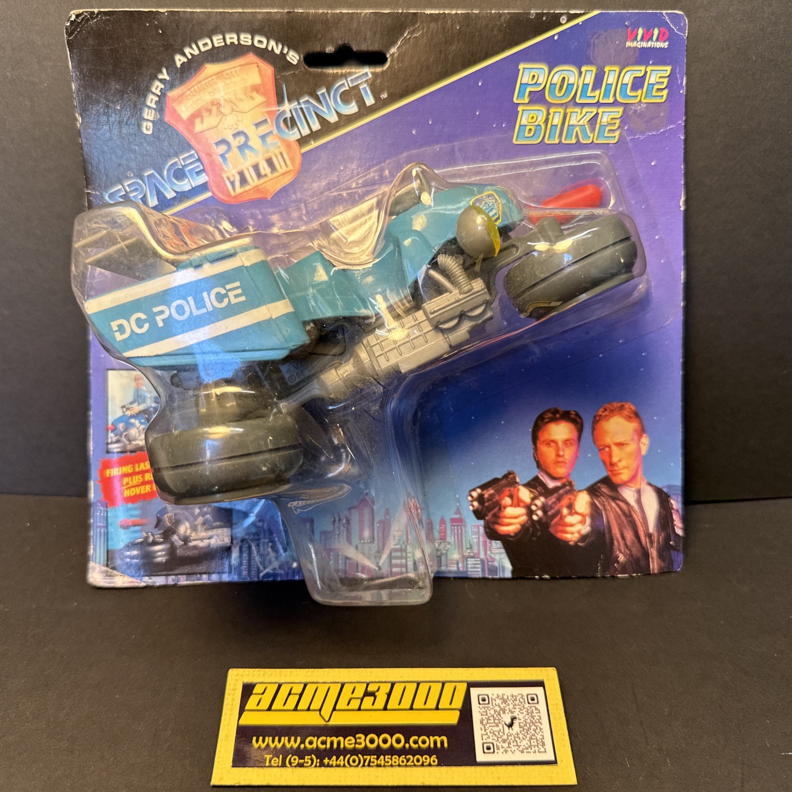 1994 Vivid Imagination Gerry Anderson SPACE PRECINCT 2040 POLICE BIKE Sealed