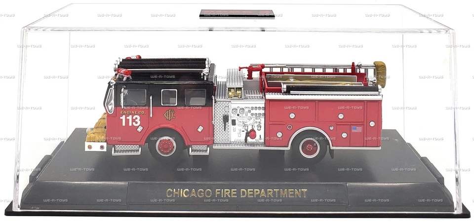 Code 3 Chicago Engine 113 Ward LaFrance Pumper Limited Edition Vehicle #12396 - Image 2 of 4