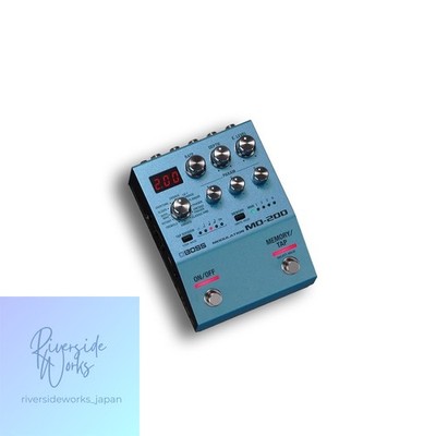Boss MD-200 Modulationseffektpedal mit gratis Patchkabel