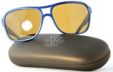 259 New Vintage Vuarnet 003 Blue Gispy Sunglasses PX2000 Brown mineral lens