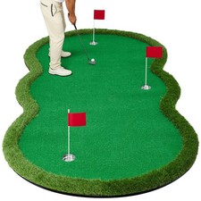 Professional Golf Putting Green Mat 10x5ft, Practice Golf Putting Mat,Training