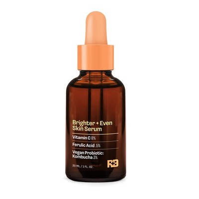 Real Basic Skin Serum for Brighter and Even 1 Fl Oz (Pack of 1), White 