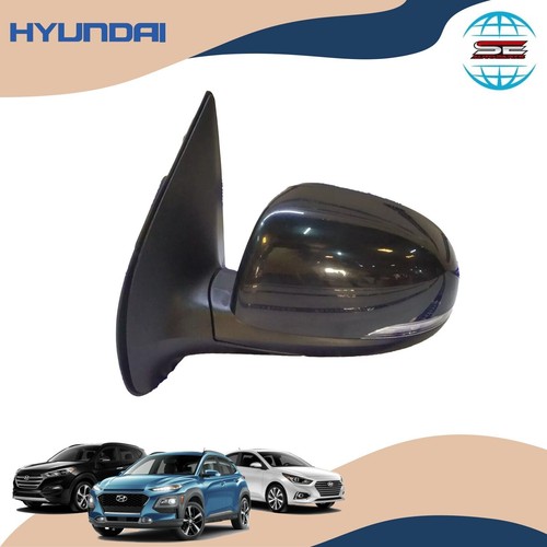 FOR 2008-2014 HYUNDAI I20 1ST GEN LH OUTSIDE REAR VIEW MIRROR ASSY 876101J690 - Picture 2 of 6