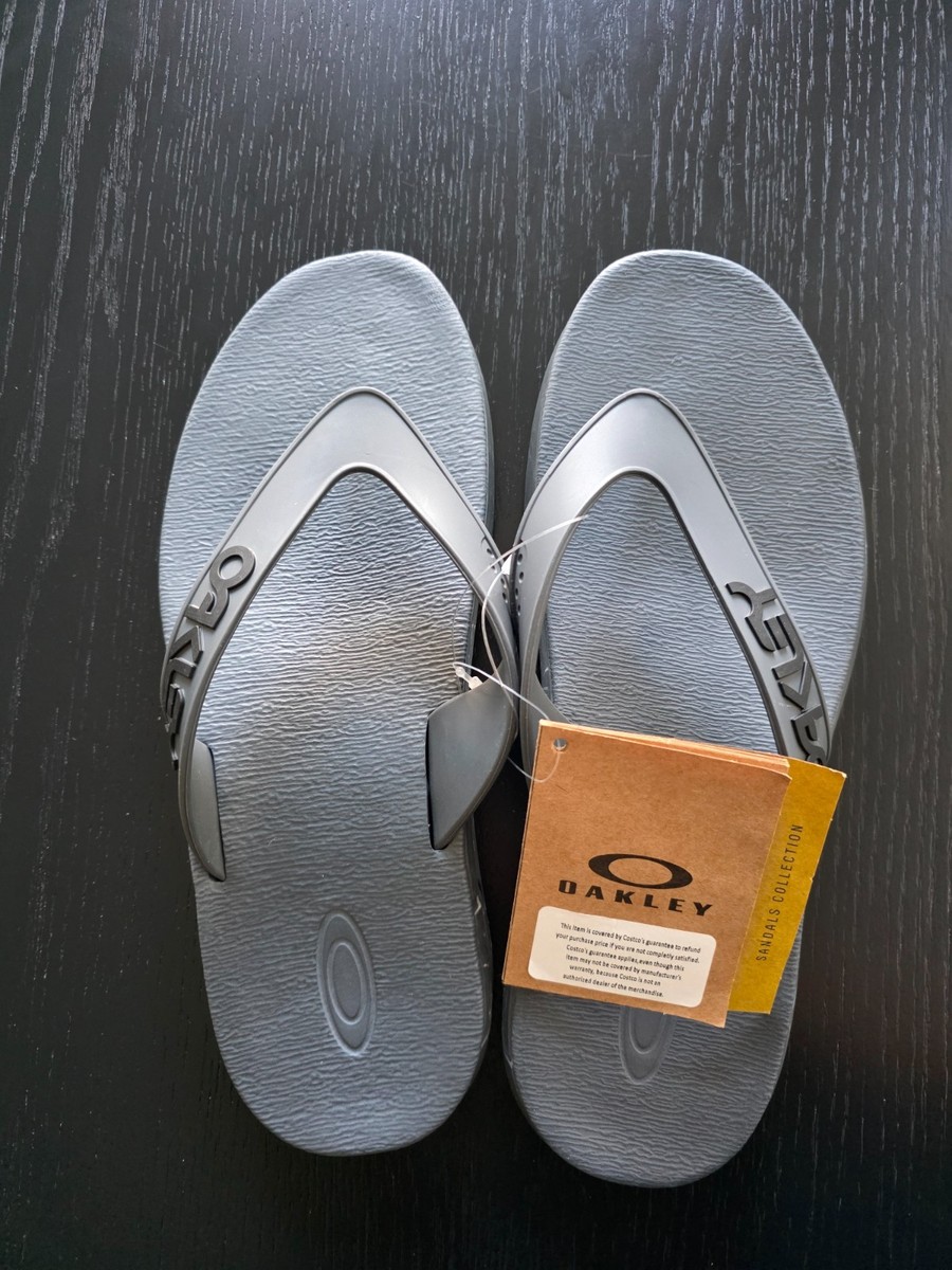 Oakley Size 8 M / B1B / Grey / Flip Flop Sandals / New Men\'s Shoes s-l400.jpg main image 2