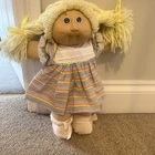 Beautiful Vintage Cabbage Patch Kid blonde hair HM2 slight tlc