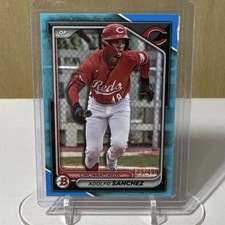 Bowman 2024 Draft Adolfo Sanchez BD-119 Sky Blue /499 Rookie Cincinnati Reds