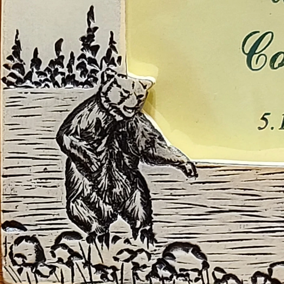 10 Wild America The Unique Collection Picture Frames 2"X3" Resin Bear Fish New! - Image 4 of 4